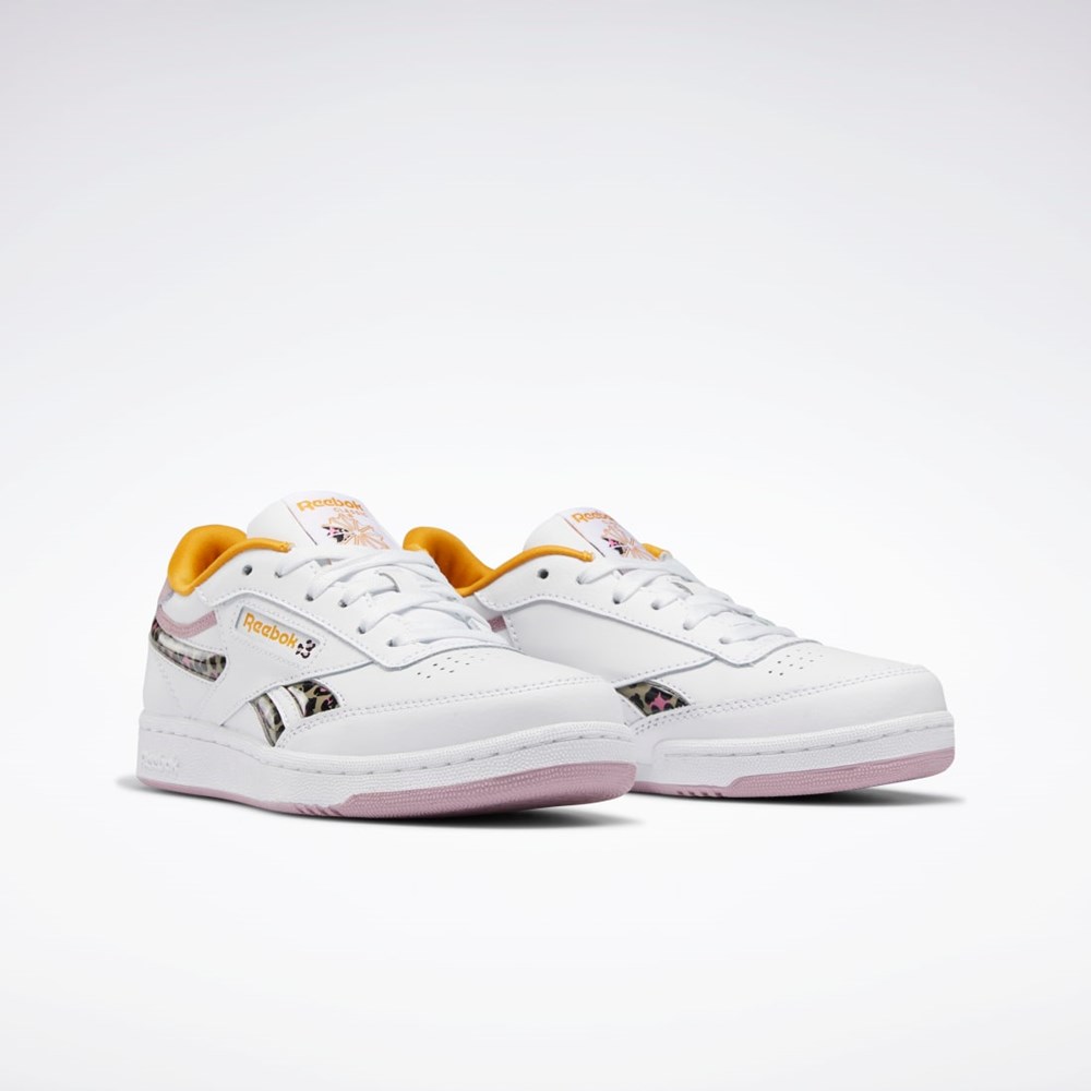 Reebok Club C Revenge Shoes - Grade School Bílé | ZXUPW5142