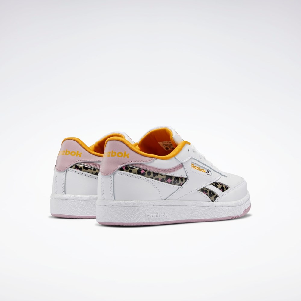 Reebok Club C Revenge Shoes - Grade School Bílé | ZXUPW5142