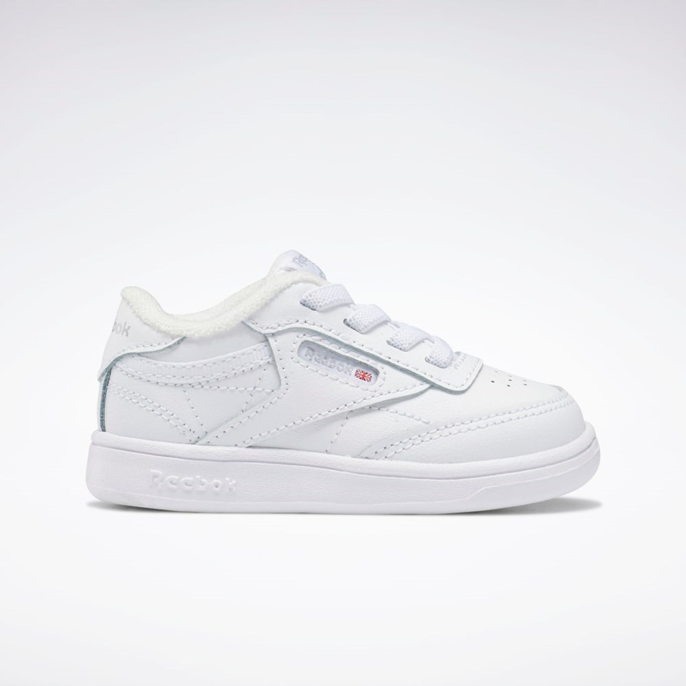 Reebok Club C Shoes - Toddler Bílé Bílé Bílé | KAGMJ1825
