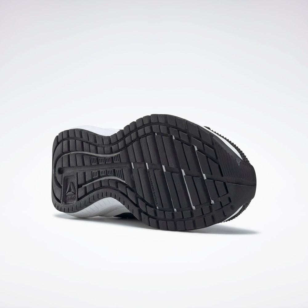 Reebok Durable XT Shoes - Preschool Černé Stříbrné Bílé | HMOWB6219