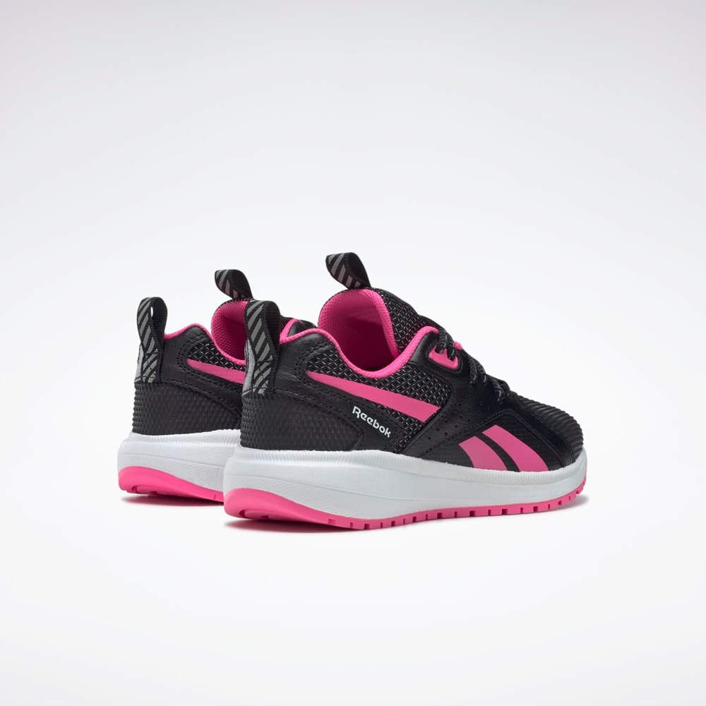 Reebok Durable XT Shoes - Preschool Černé Růžové Bílé | OEZHV3190