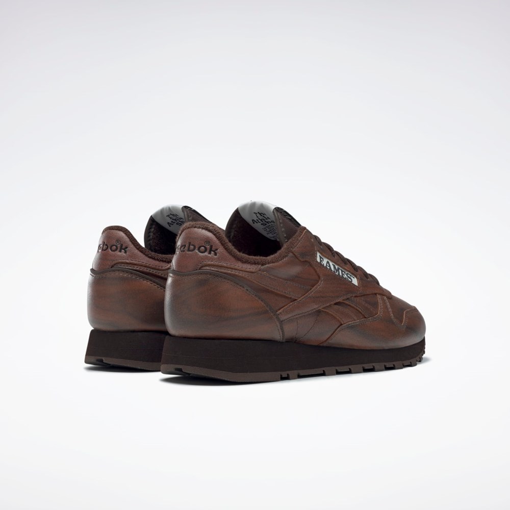 Reebok Eames Classic Leather Shoes Tmavě Hnědé Tmavě Hnědé Tmavě Hnědé | LNWJR3107
