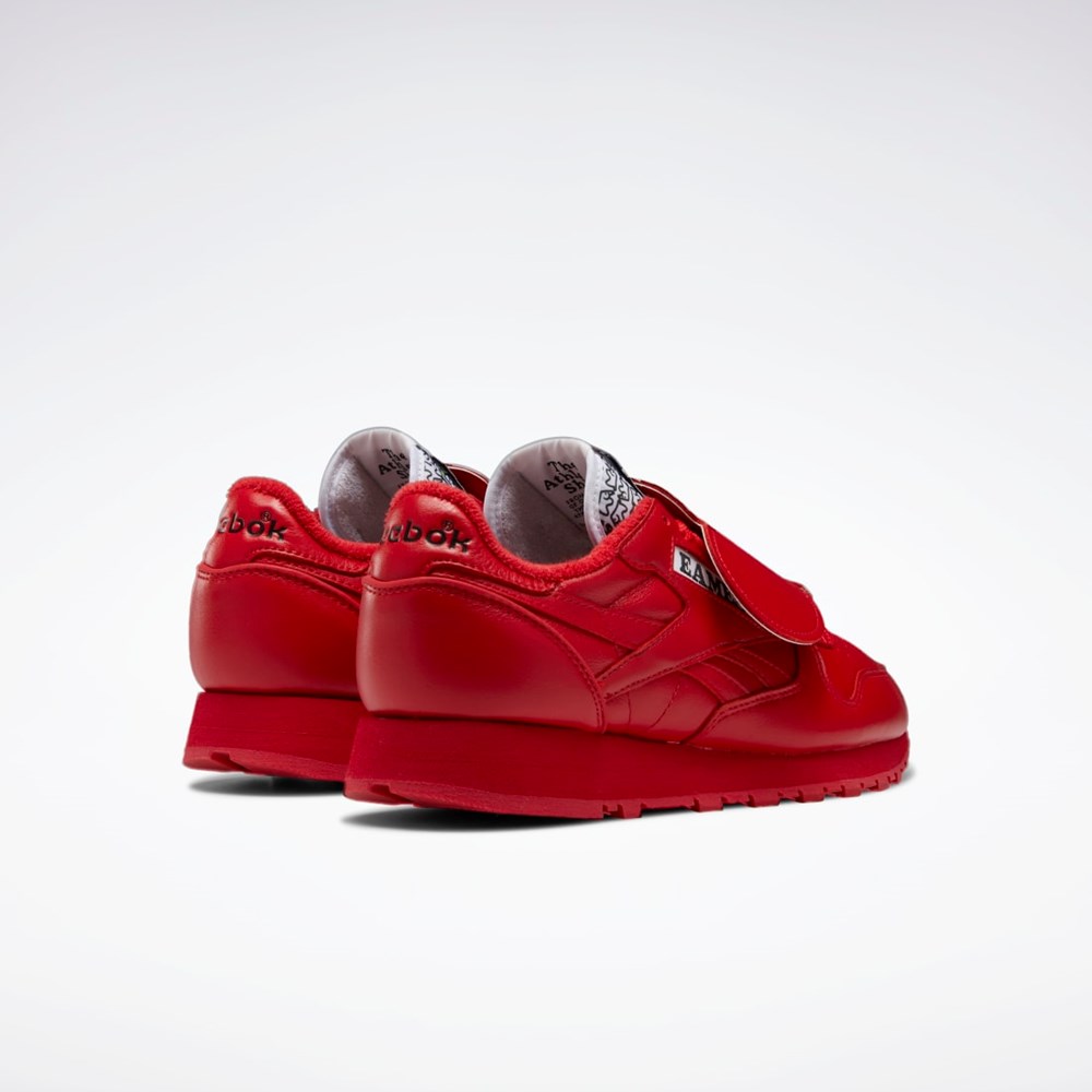 Reebok Eames Classic Leather Shoes Červené Červené Černé | QYRHU1578