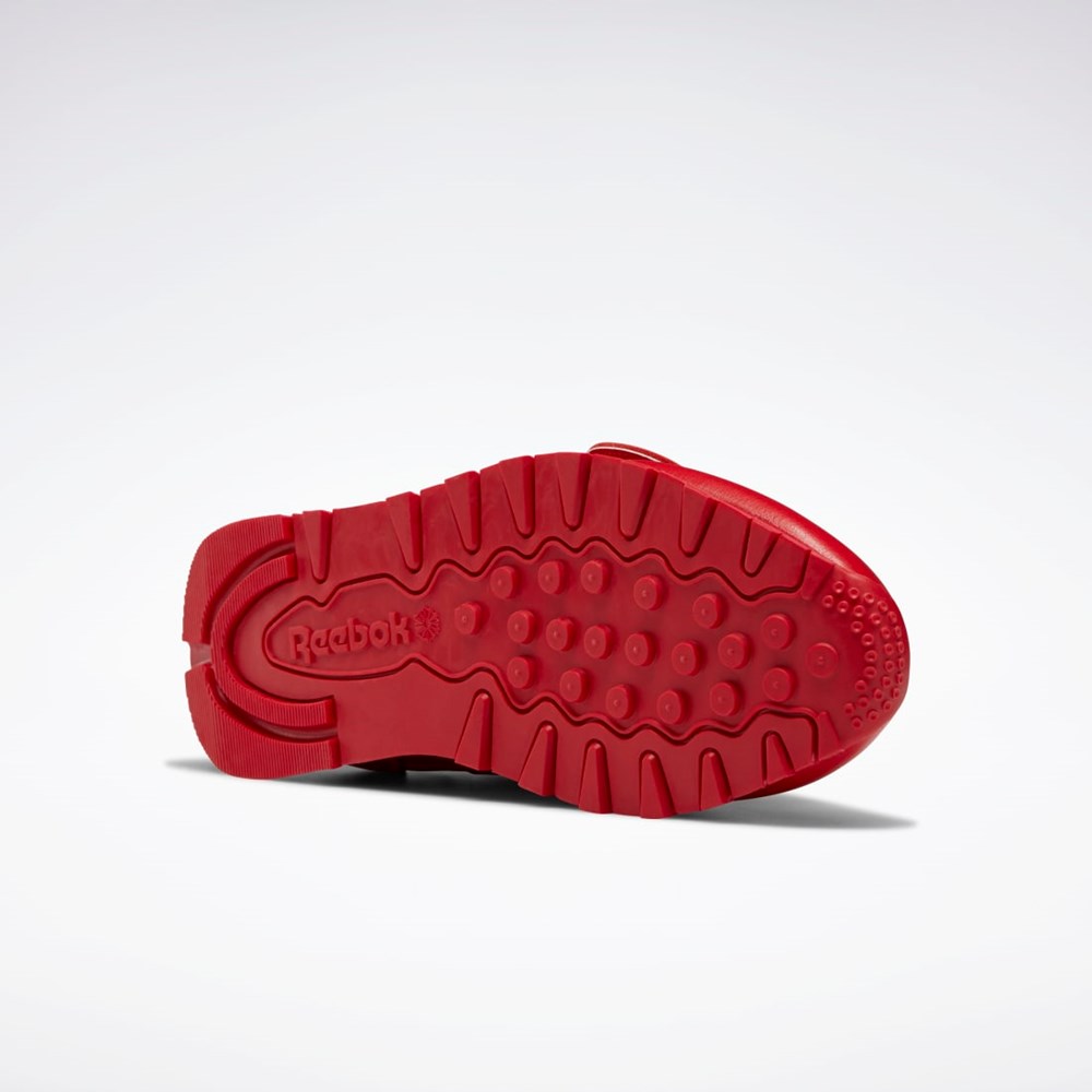 Reebok Eames Classic Leather Shoes Červené Červené Černé | QYRHU1578
