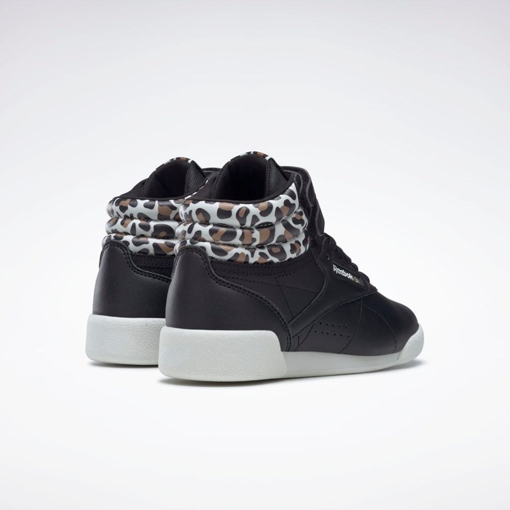 Reebok F/S Hi Shoes - Preschool Černé Zlaté | BOGYC1730