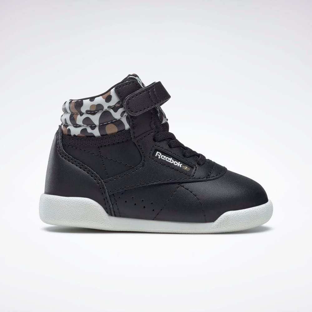 Reebok F/S Hi Shoes - Toddler Černé Zlaté | SKNER1346