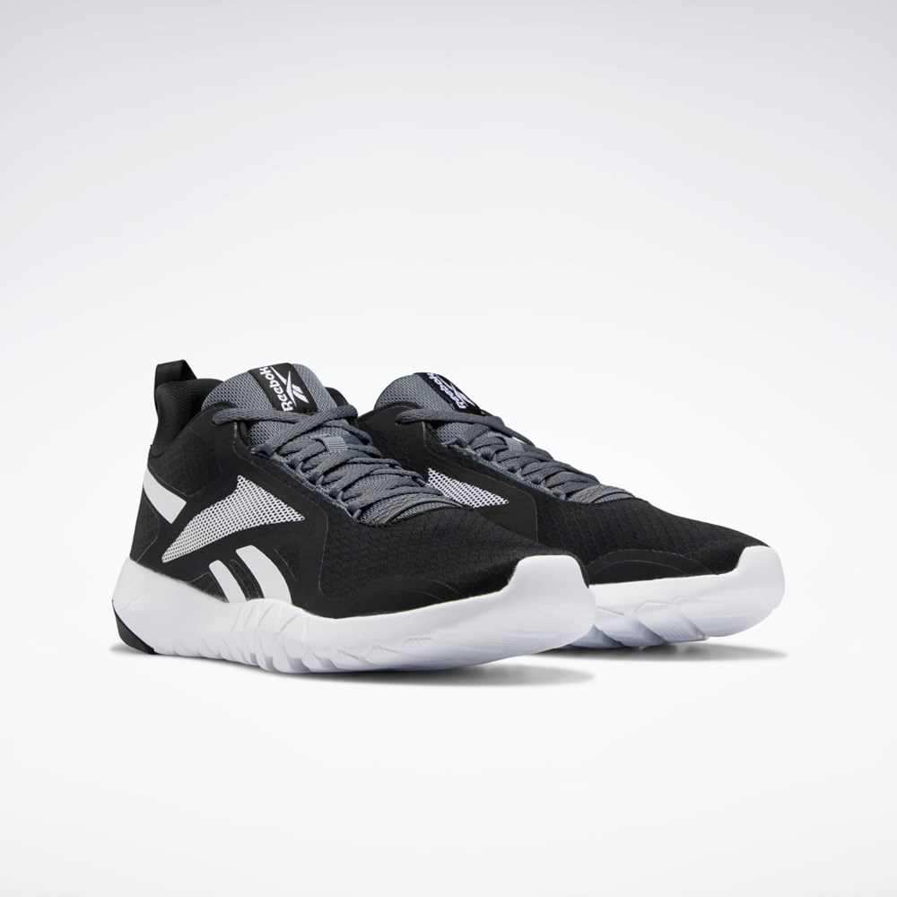 Reebok Flexagon Force 3 Tréninková Shoes Černé Bílé Šedé | DSITL9304