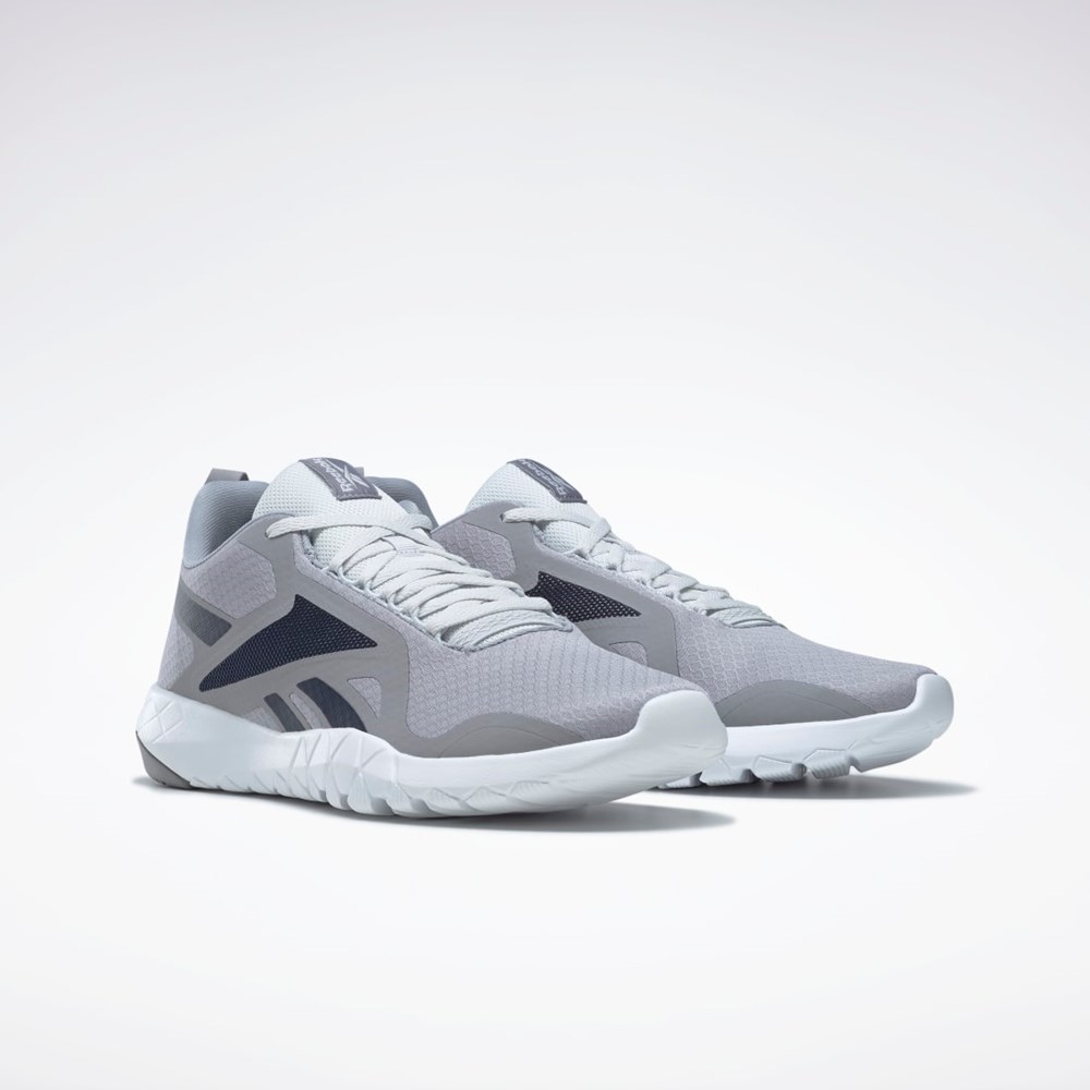 Reebok Flexagon Force 3 Tréninková Shoes Šedé Tmavě Blankyt Šedé | OZQVE7236