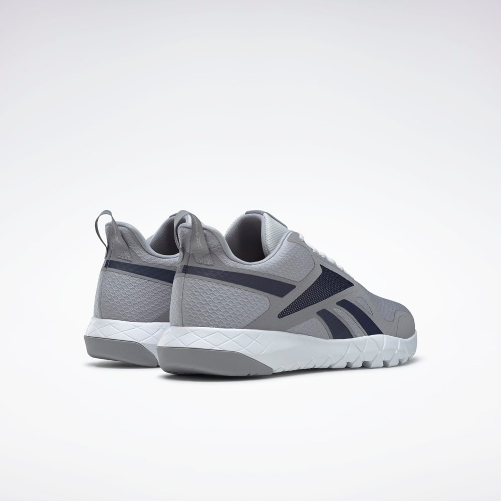 Reebok Flexagon Force 3 Široké 4E Tréninková Shoes Šedé Tmavě Blankyt Šedé | LFEAQ9846