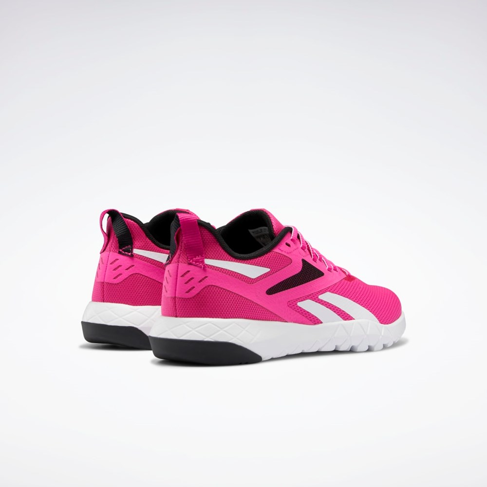 Reebok Flexagon Force 4 Tréninková Shoes Růžové Černé Bílé | UVKJQ3186