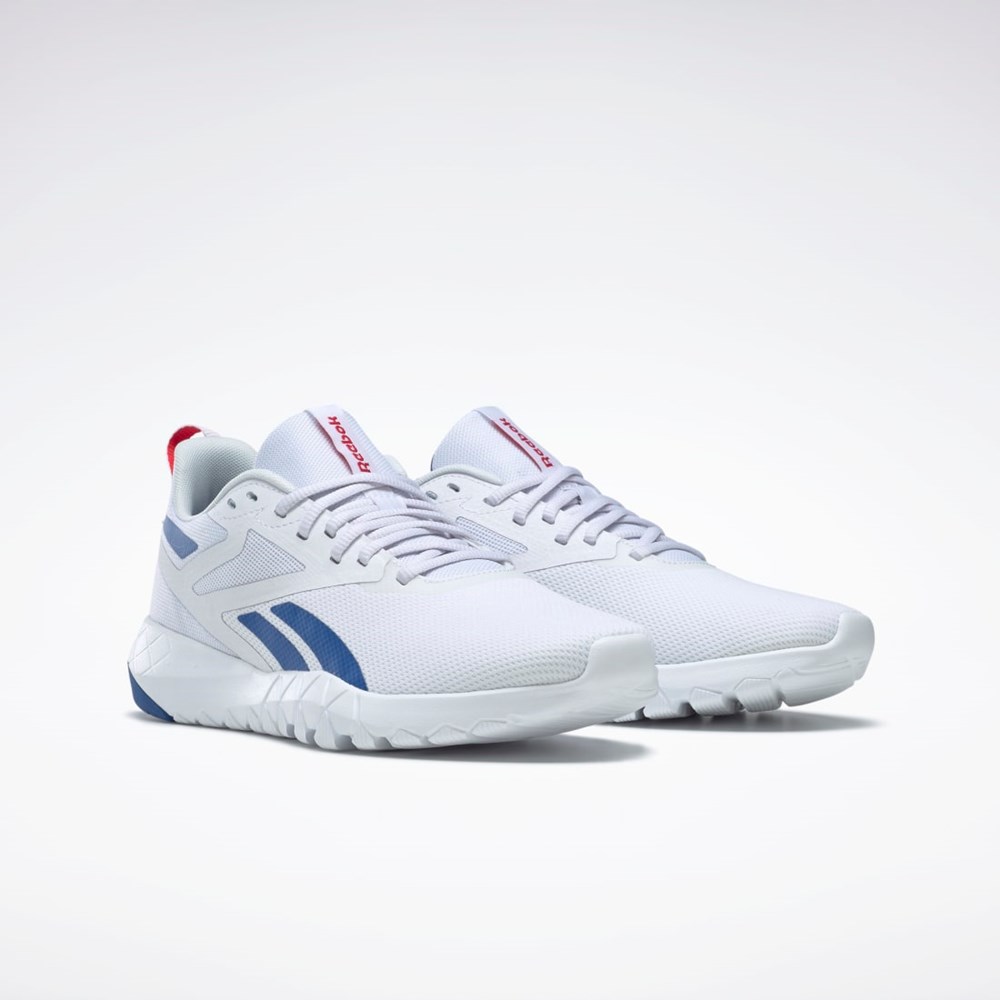 Reebok Flexagon Force 4 Tréninková Shoes Bílé Blankyt Červené | WCISE6297