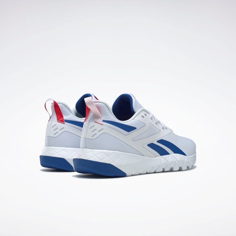 Reebok Flexagon Force 4 Tréninková Shoes Bílé Blankyt Červené | WCISE6297