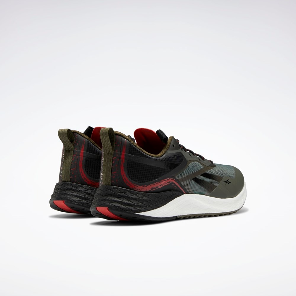Reebok Floatride Energy 3 Adventure Běžecké Shoes Zelene Černé Bílé | KNGDA2168