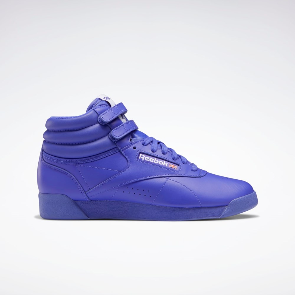 Reebok Freestyle Hi Shoes Fialové Fialové Bílé | KYCPN7014