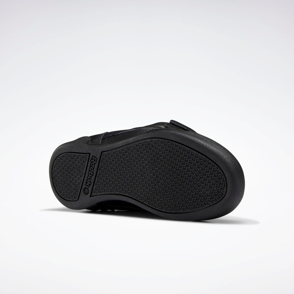 Reebok Freestyle Hi Shoes - Grade School Černé Černé Šedé | YKPIL7159