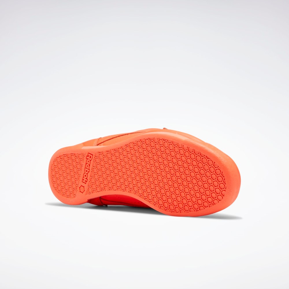 Reebok Freestyle Hi Shoes Oranžové Oranžové Bílé | RNEZP0396