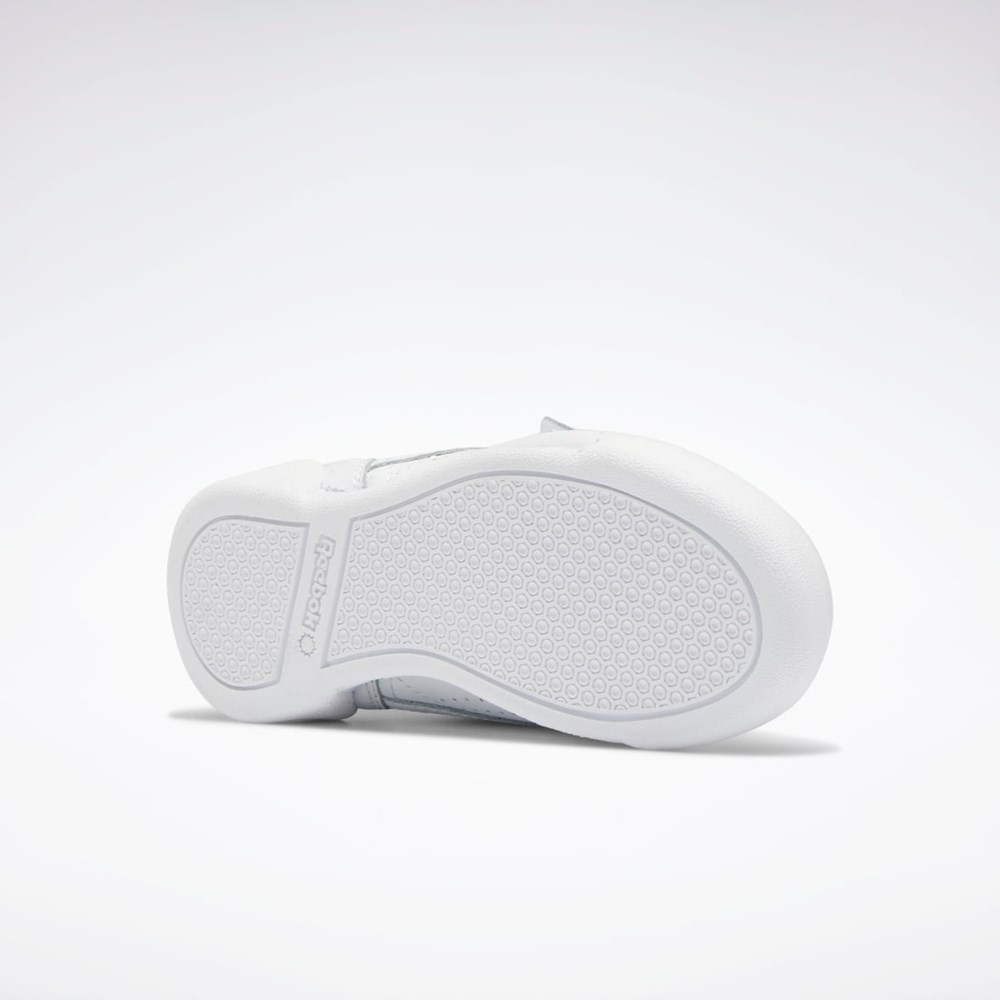 Reebok Freestyle Hi Shoes - Preschool Bílé Bílé Bílé | YPICA6930