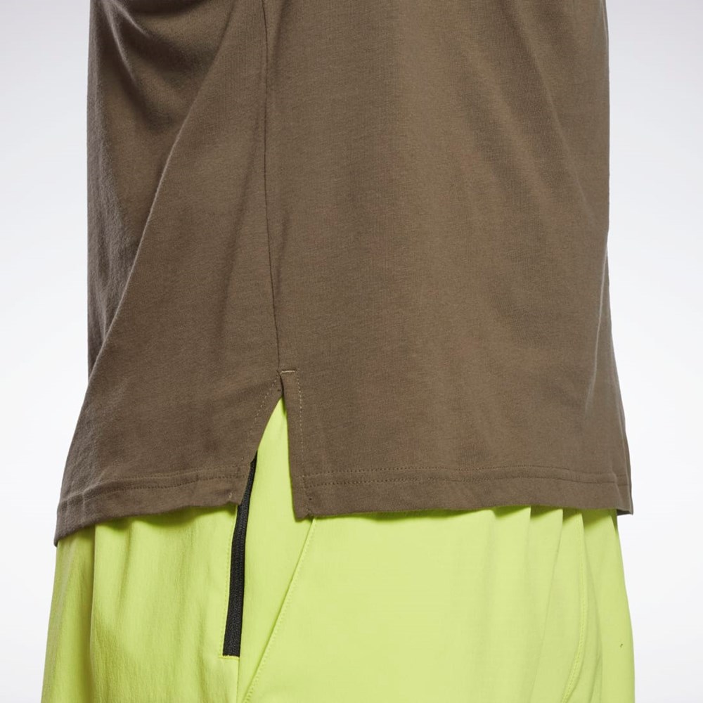 Reebok Grafická Speedwick Move T-Shirt Zelene | AUEQC8962