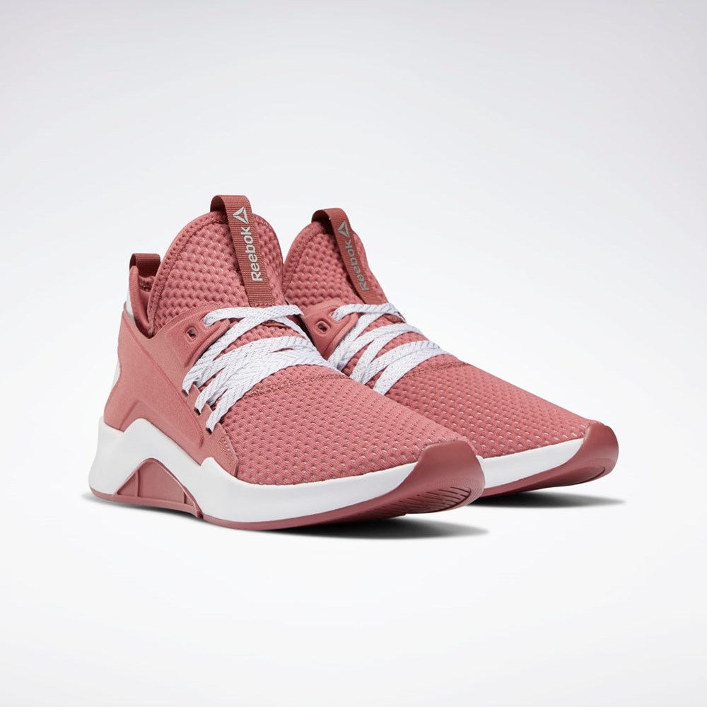 Reebok Guresu 2 Shoes - Grade School Růžové Bílé Stříbrné | YFHXU3592
