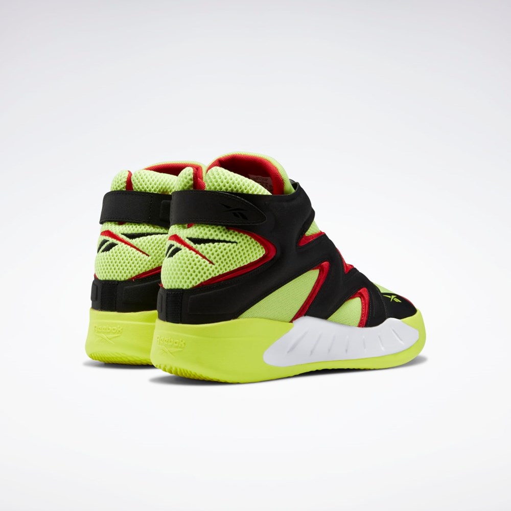 Reebok Instapump Fury Zone Basketball Shoes Žluté Černé Červené | CXGJD9108