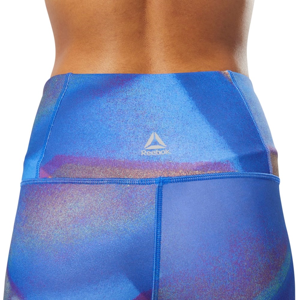 Reebok Jóga Lux Bold High-Rise Tights Crushed Cobalt | WSMXL1026