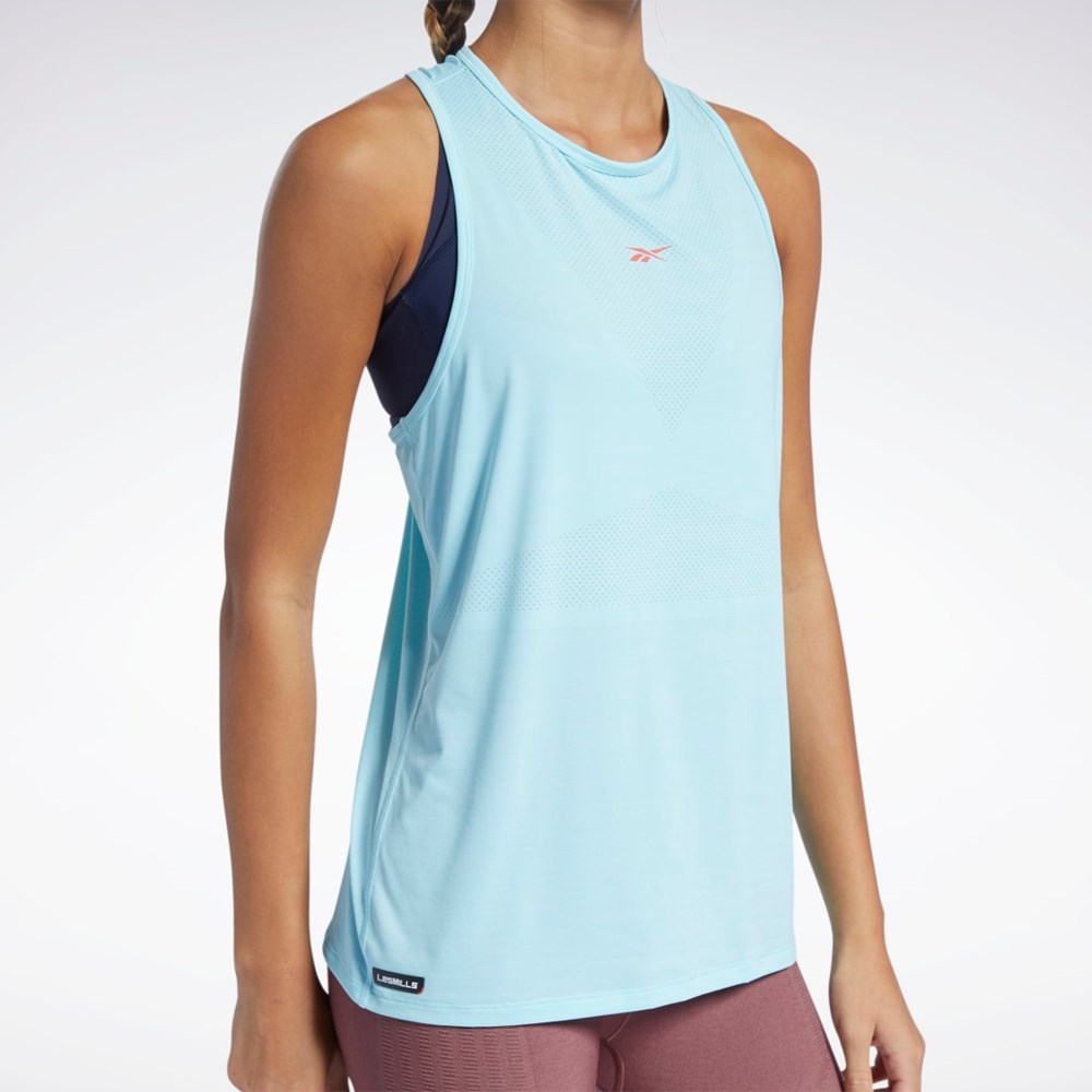 Reebok Les Mills® Activchill Vent Tank Top Digital Glow | BHUWF7950