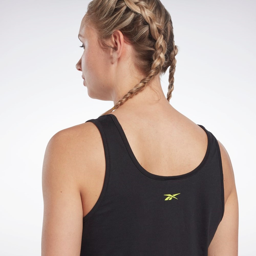 Reebok Les Mills® Grafická Tank Top Černé | OFPSW1309