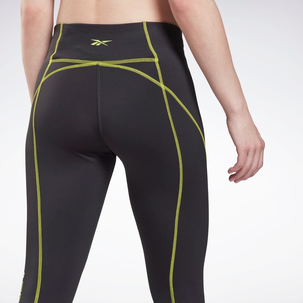 Reebok Les Mills® Iconic Tights Černé | CTRHZ2185