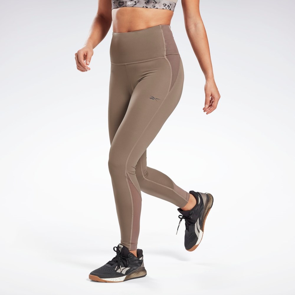 Reebok Lux High-Rise Perform Leggings Šedé | EUVDJ4763