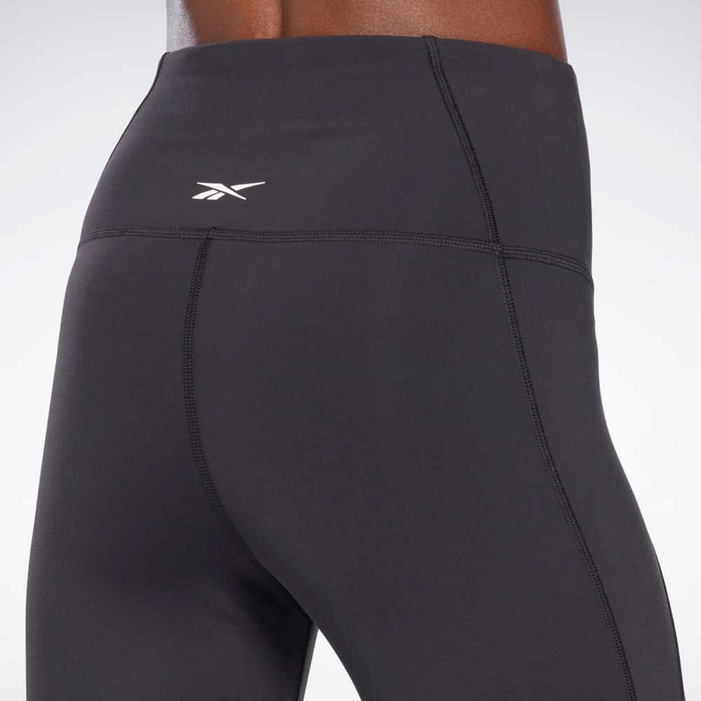 Reebok Lux High-Waisted Tights Černé | XQKNS6095