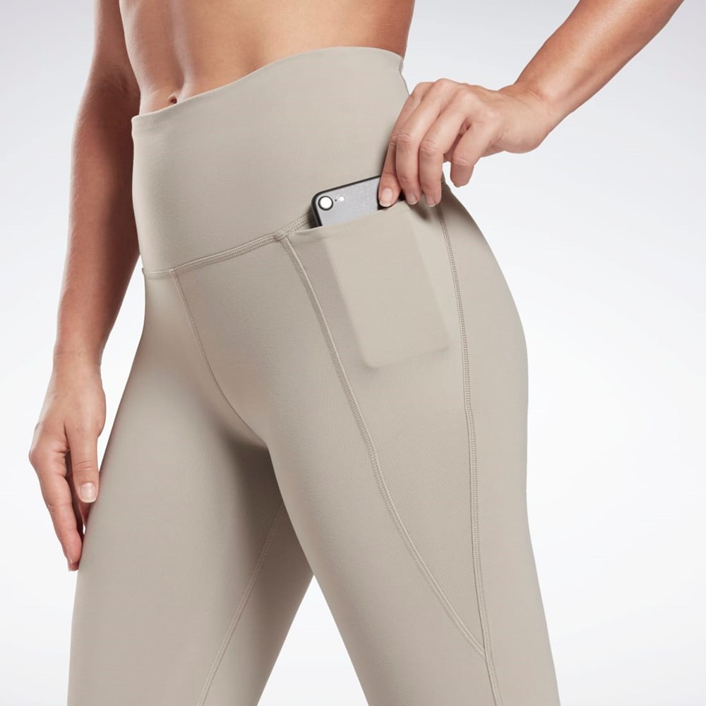 Reebok Lux High-Waisted Tights Šedé | RNLYQ4659
