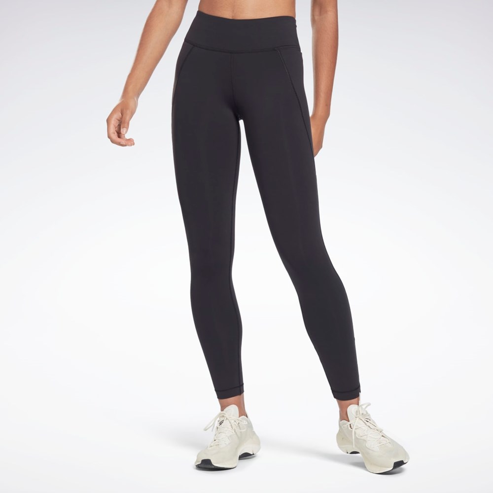 Reebok Lux Leggings Černé | UPDYX5210