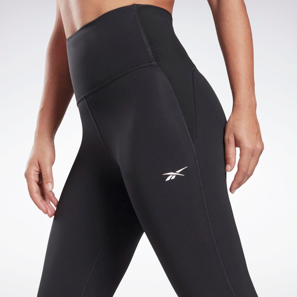 Reebok Lux Perform High-Rise Leggings Černé | WYJRV7106