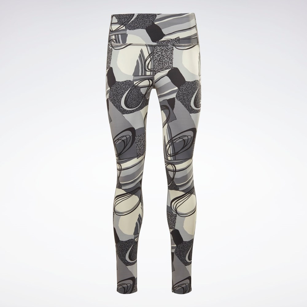 Reebok Lux Perform Leggings Černé | GMXBO7051