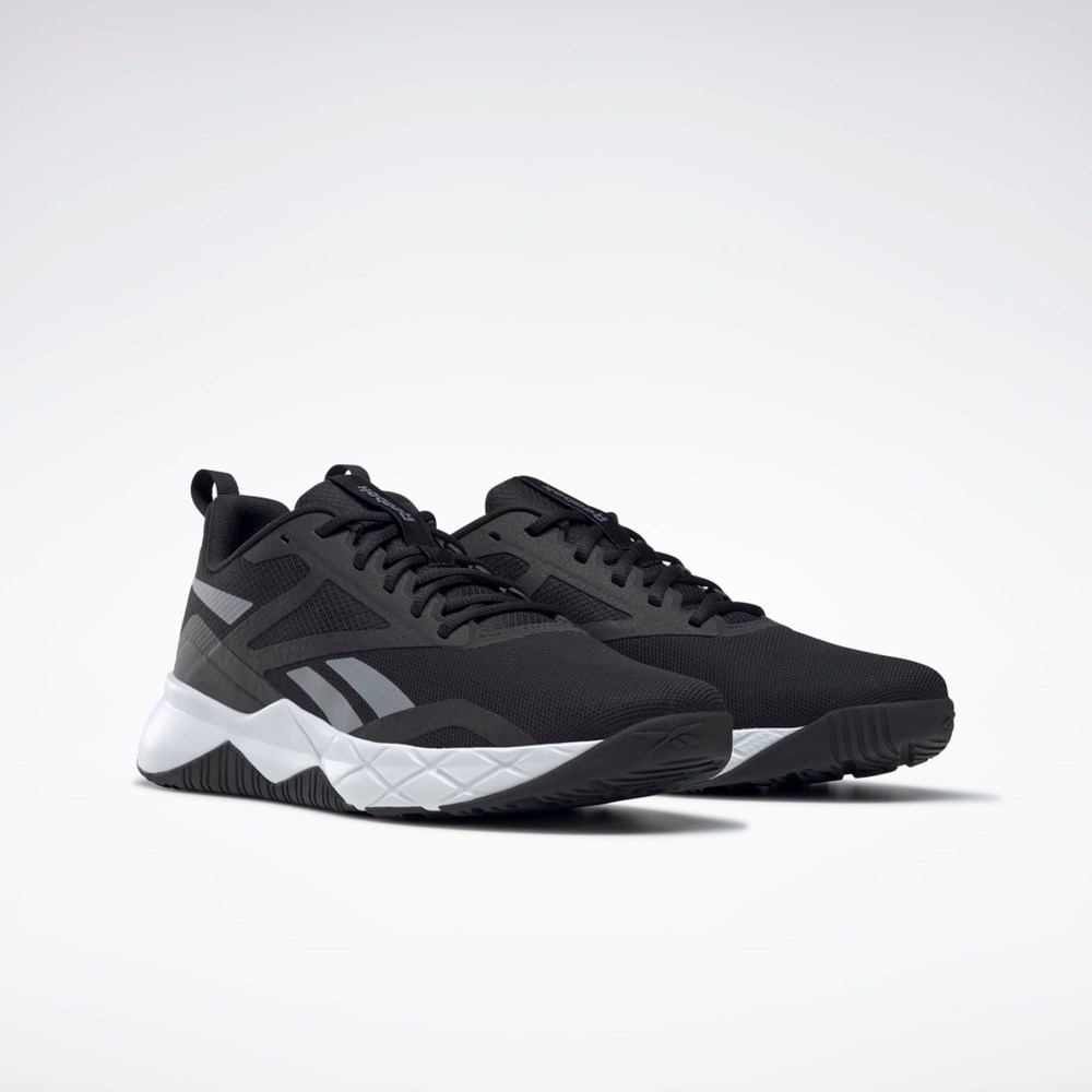 Reebok NFX Tréninková Shoes Černé Šedé Bílé | ESIYU5736
