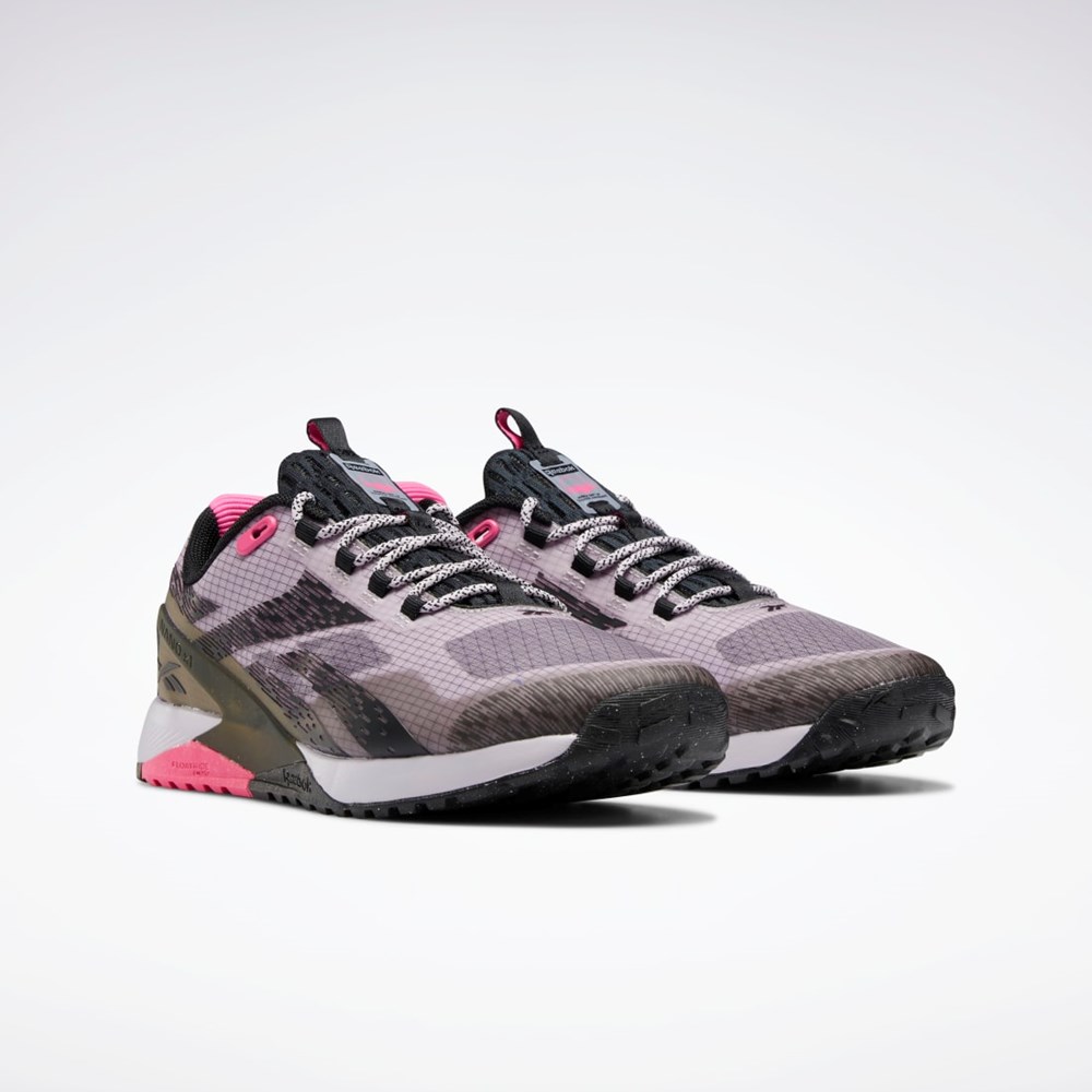 Reebok Nano X1 Adventure Shoes Černé Růžové | UXTOL4816