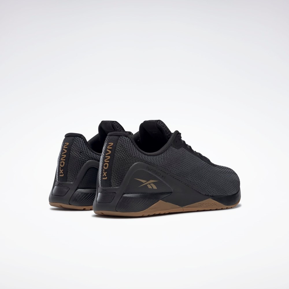 Reebok Nano X1 Grit Tréninková Shoes Černé Šedé | AKQRG5610