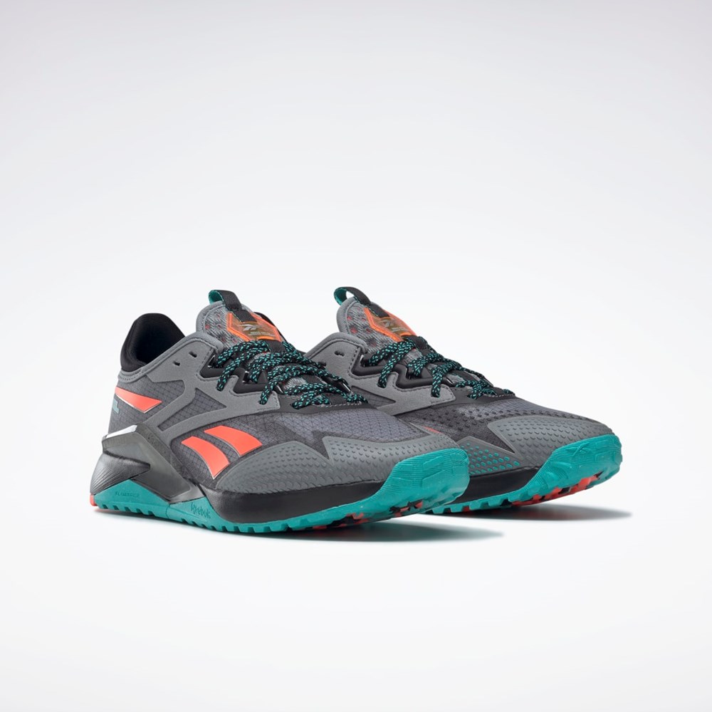 Reebok Nano X2 TR Adventure Tréninková Shoes Šedé Černé | RUVDF9576