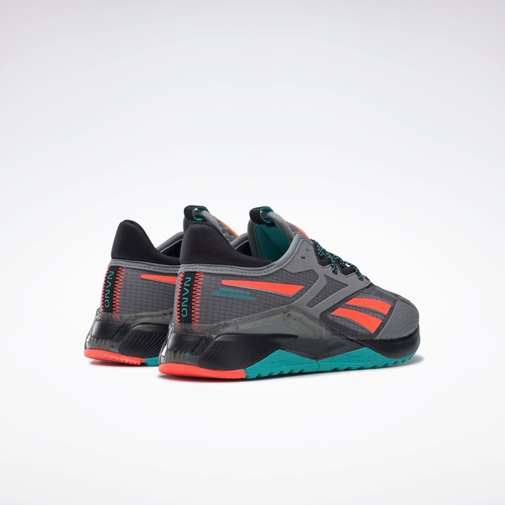 Reebok Nano X2 TR Adventure Tréninková Shoes Šedé Černé | RUVDF9576