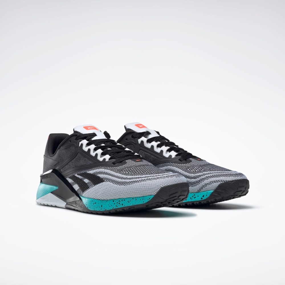 Reebok Nano X2 Tréninková Shoes Černé Bílé Šedé | ZLIHR8740