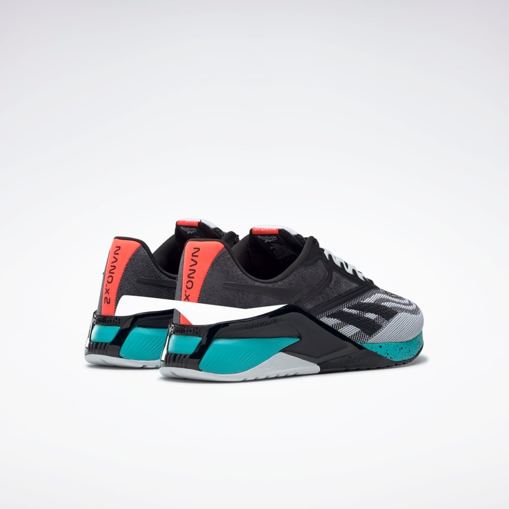 Reebok Nano X2 Tréninková Shoes Černé Bílé Šedé | ZLIHR8740