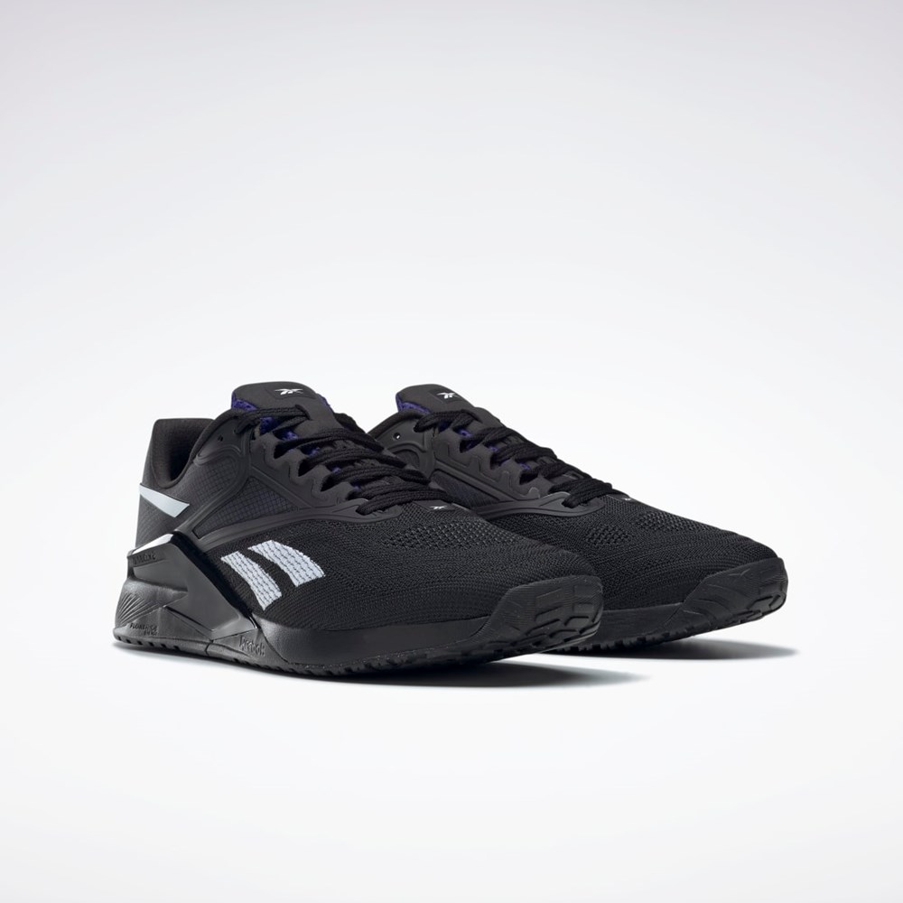 Reebok Nano X2 Tréninková Shoes Černé Fialové Bílé | TQSGH2079