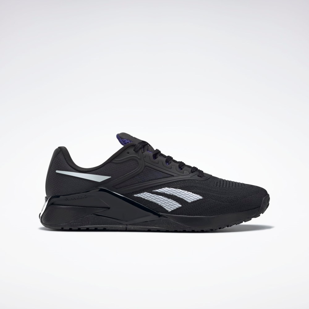 Reebok Nano X2 Tréninková Shoes Černé Fialové Bílé | TQSGH2079