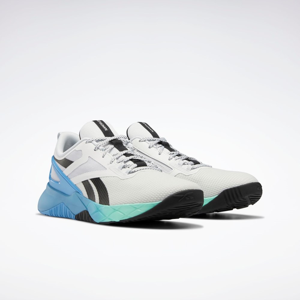 Reebok Nanoflex Parafit TR Shoes Šedé Černé Mátově Zelená | YUXRF3512