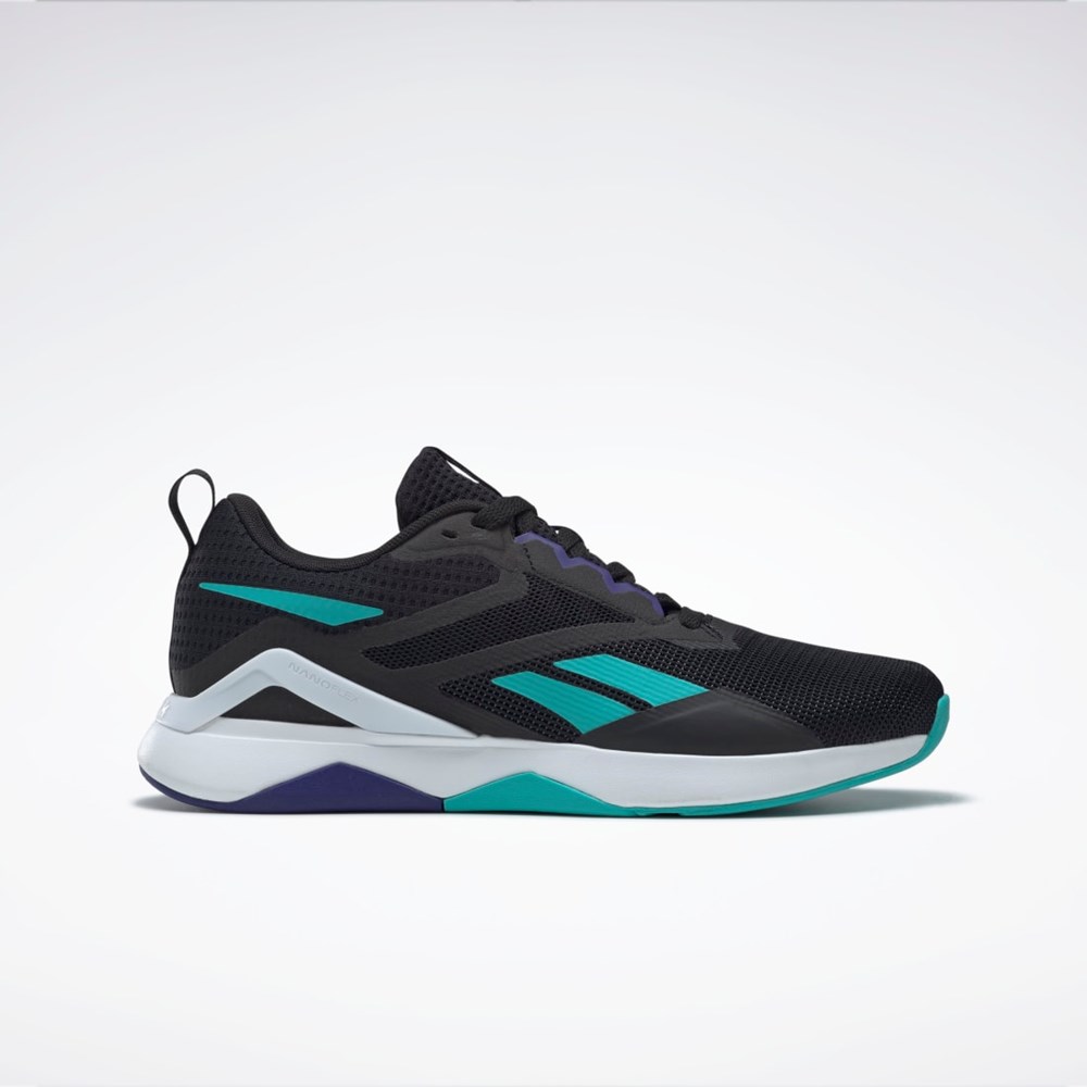 Reebok Nanoflex TR 2.0 Tréninková Shoes Černé Šedé | HFUCE9517