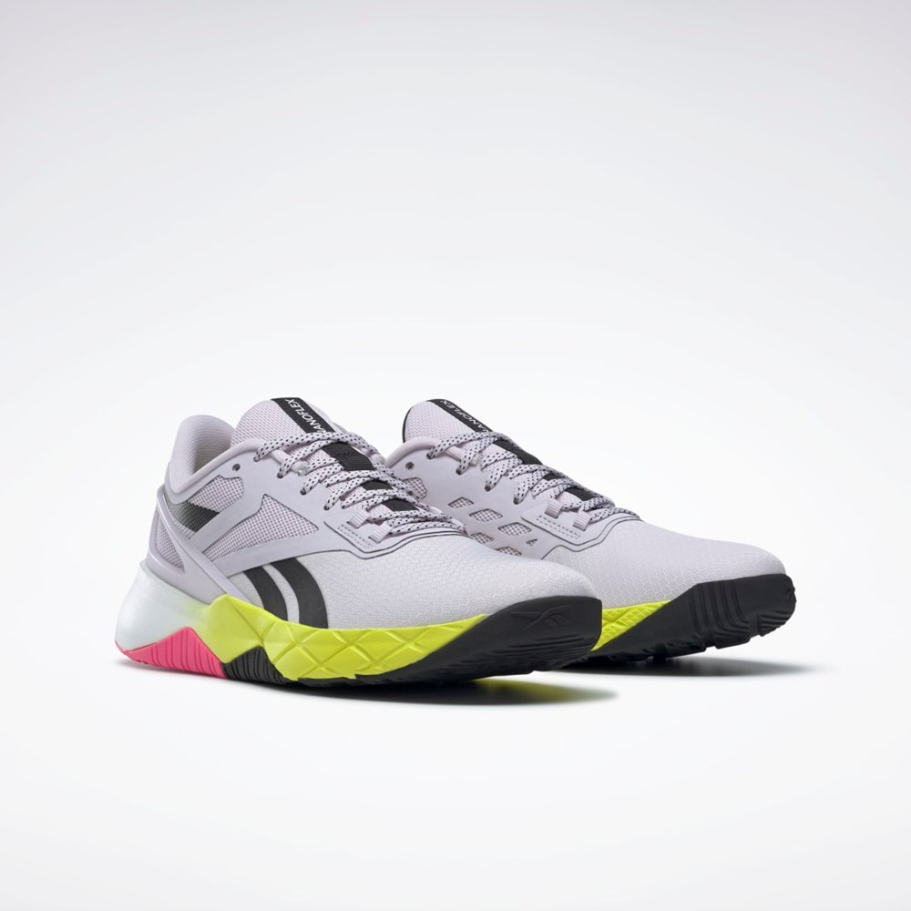 Reebok Nanoflex TR Tréninková Shoes Černé Růžové | UHWZF3410