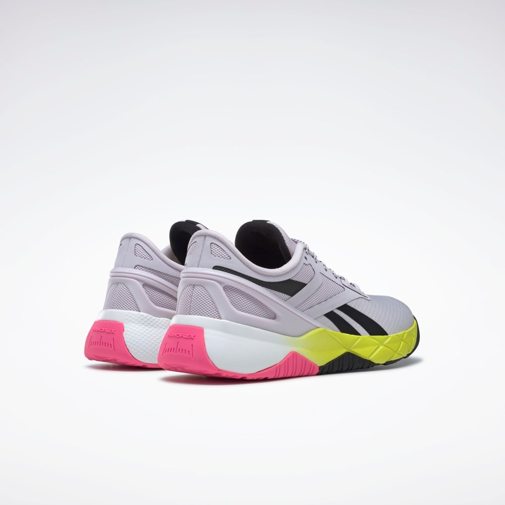 Reebok Nanoflex TR Tréninková Shoes Černé Růžové | UHWZF3410