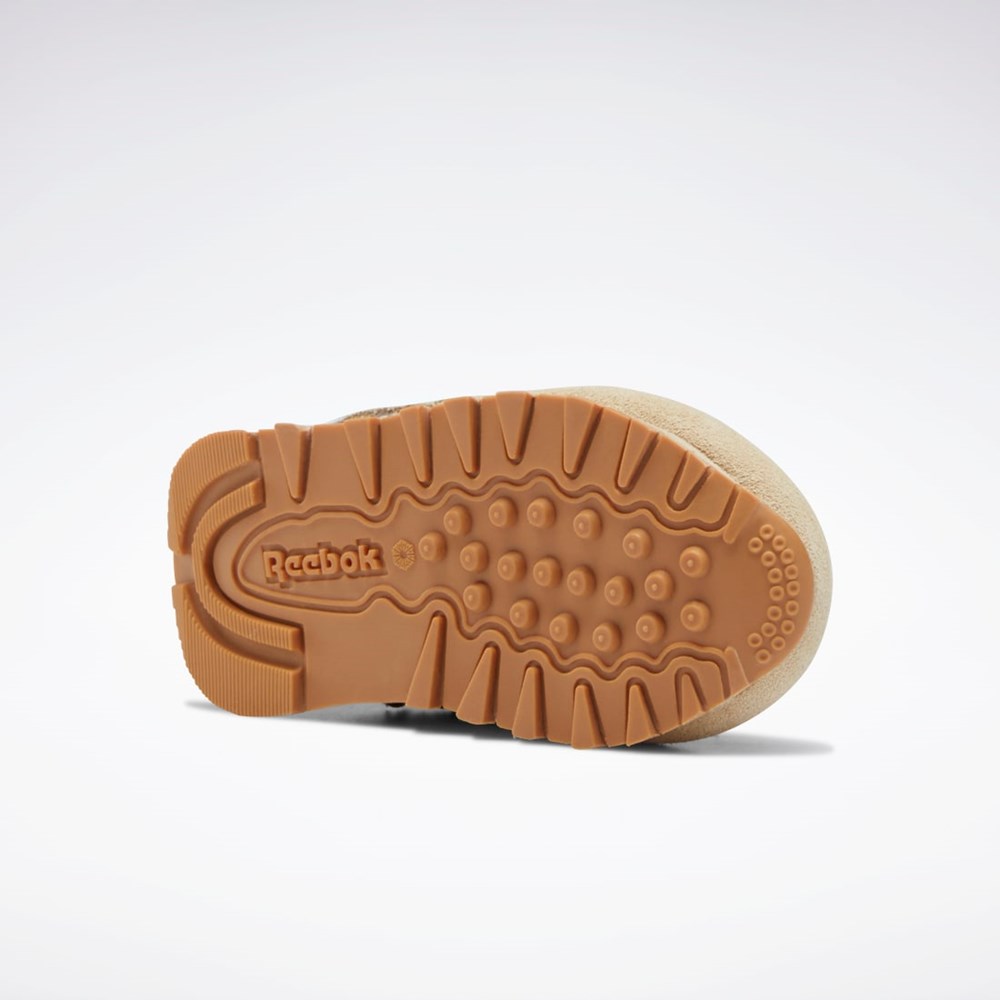 Reebok National Geographic Classic Leather Shoes - Toddler Béžový | FSUBV0617