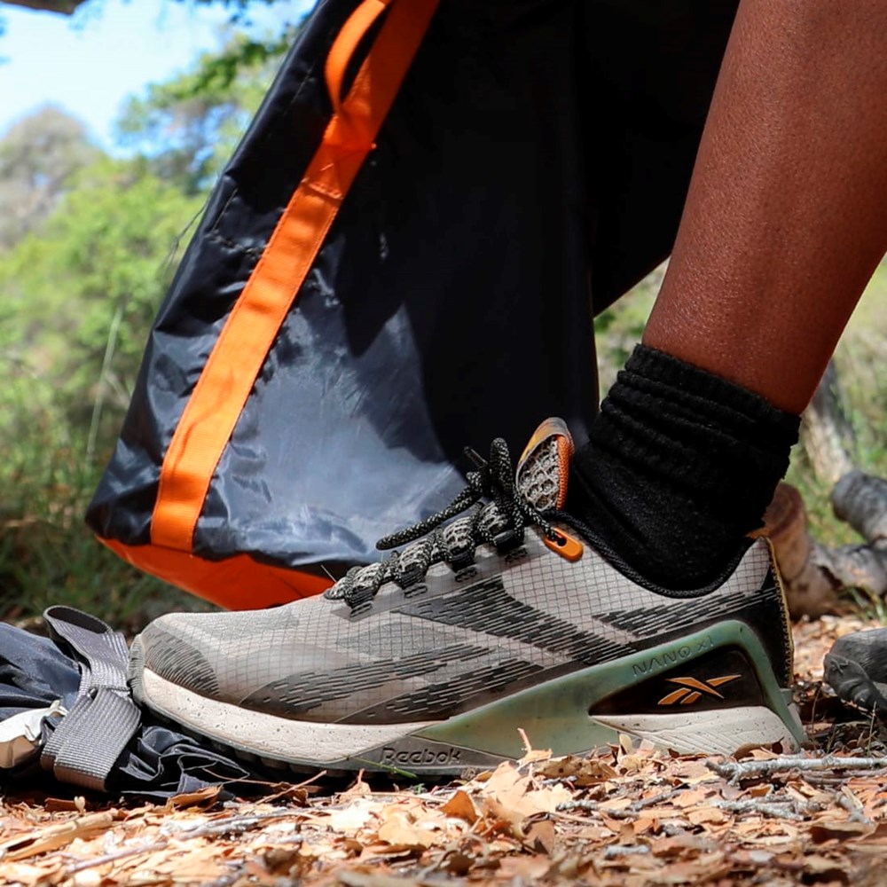 Reebok National Geographic Nano X1 Adventure Shoes Světle Černé Zelene | YHNUJ8724