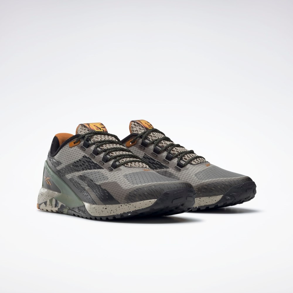 Reebok National Geographic Nano X1 Adventure Shoes Světle Černé Zelene | YHNUJ8724